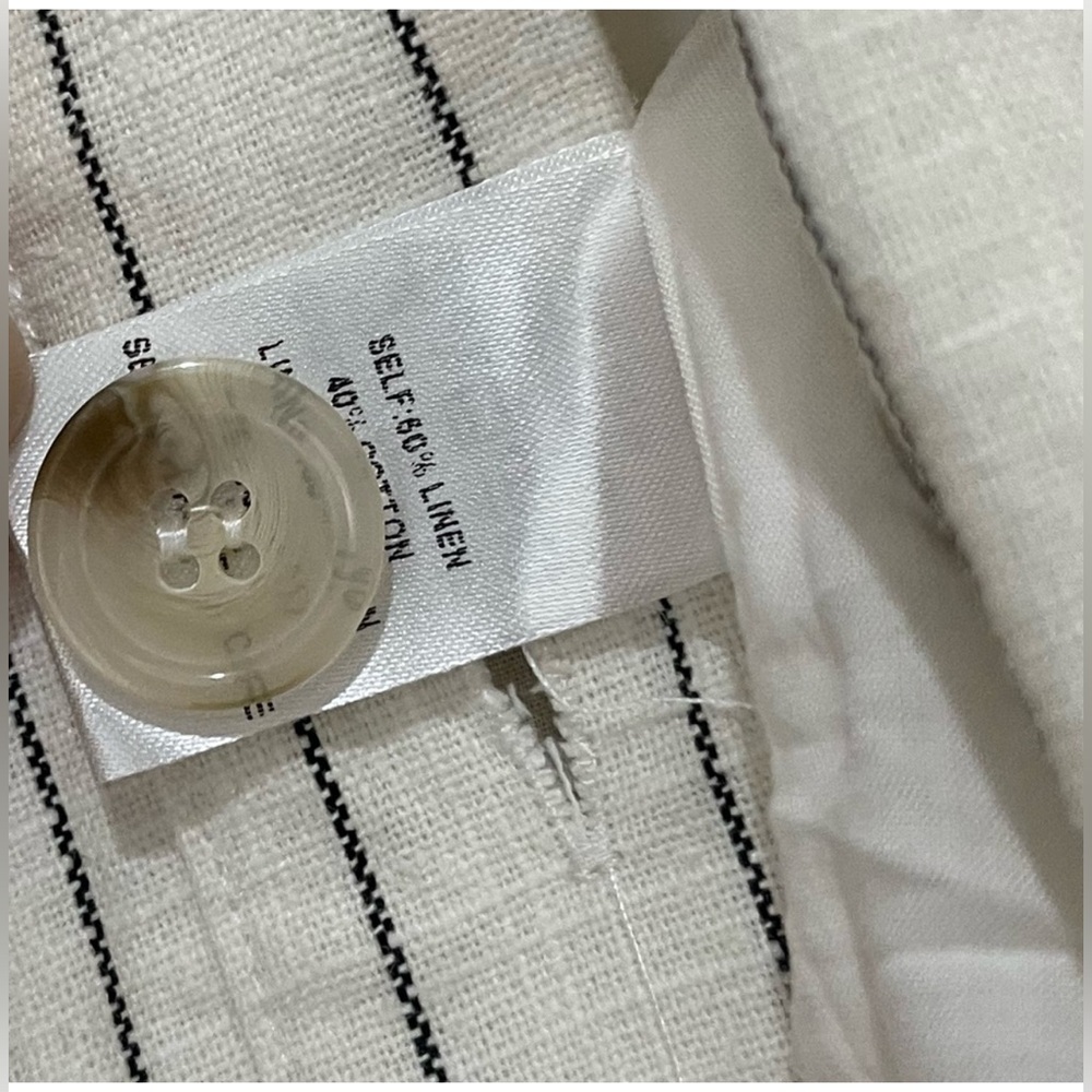 NWT Lost + Wonder Linen and Cotton Stripe Skirt size small - Picture 5 of 6
